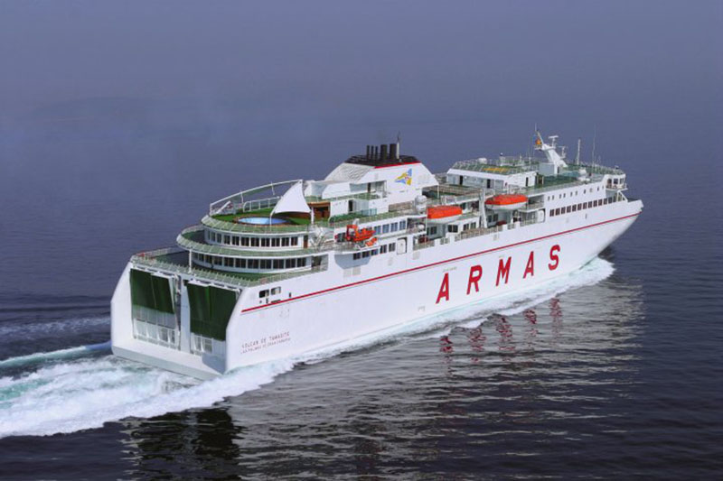 Empresa de ferries Naviera Armas na Espanha