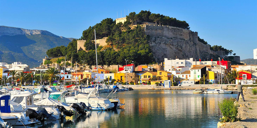 Denia, perto de Barcelona