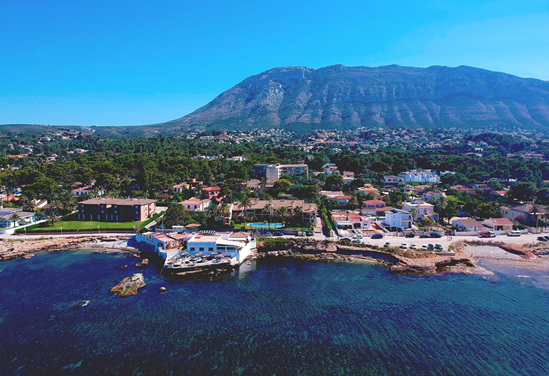 Vista da cidade de Denia