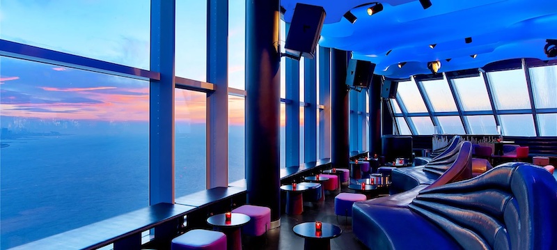 Mirante do Hotel W Barcelona - Bar Eclipse