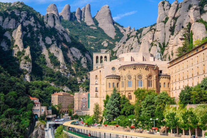 Montserrat, perto de Barcelona