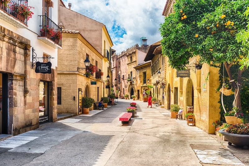 Poble Espanyol em Barcelona