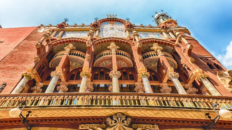 Palau de la Música Catalana em Barcelona